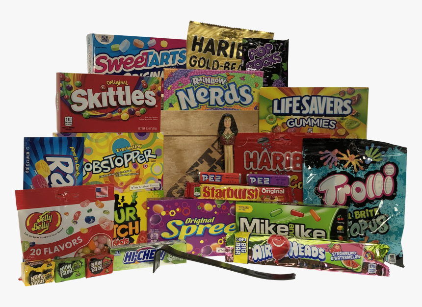Candy Crazy Gift Crate - Book Cover, HD Png Download