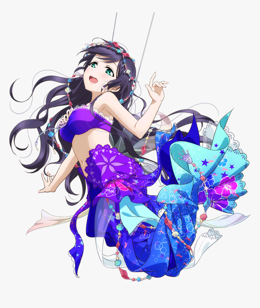 Nozomi Tojo Png Mermaid, Transparent Png