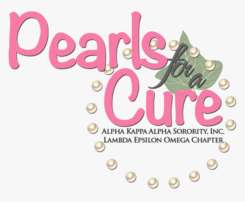 Pearls Fora Cure Logo - Graphic Design, HD Png Download