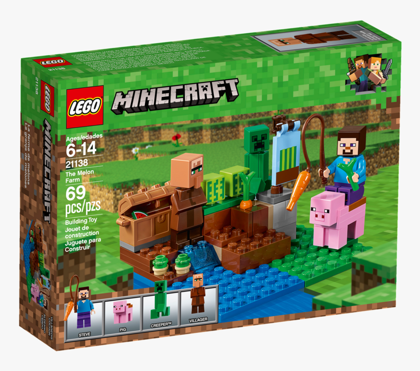 Lego Minecraft, HD Png Download