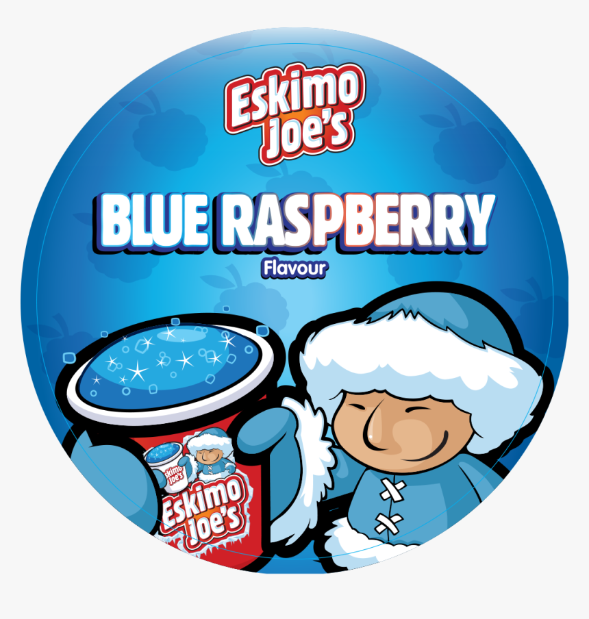 Blue Raspberry Slush Syrup - Cartoon, HD Png Download