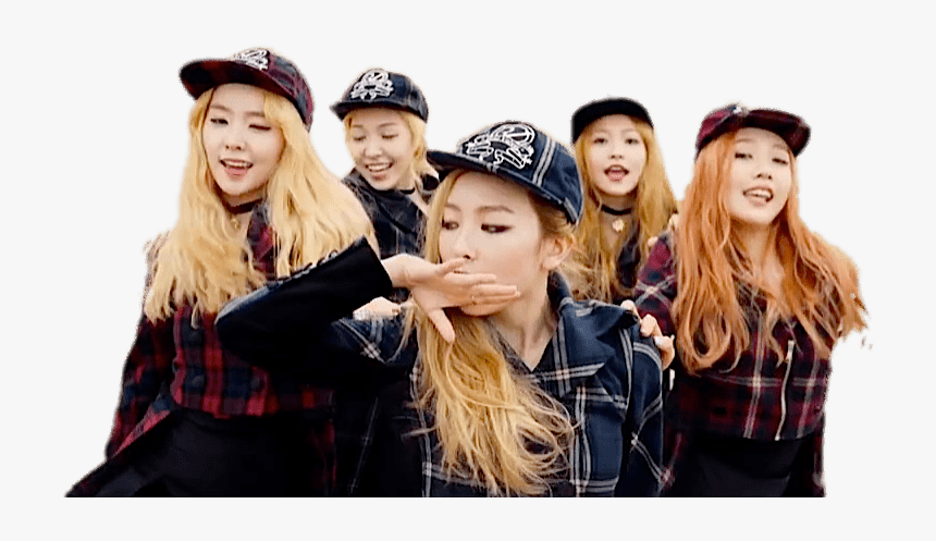 Red Velvet Wearing Caps - Girl, HD Png Download