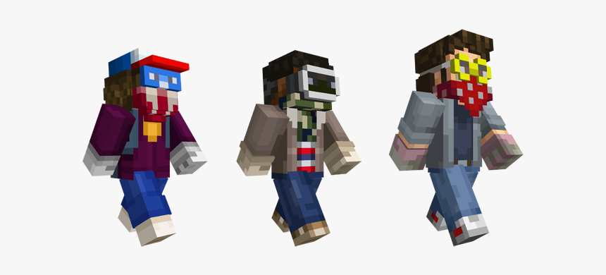 Stranger Things All Skins Minecraft, HD Png Download