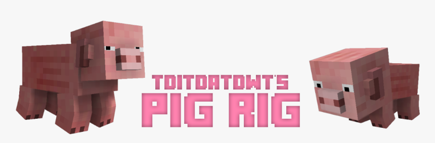 Minecraft Pig Ears - Graphic Design, HD Png Download