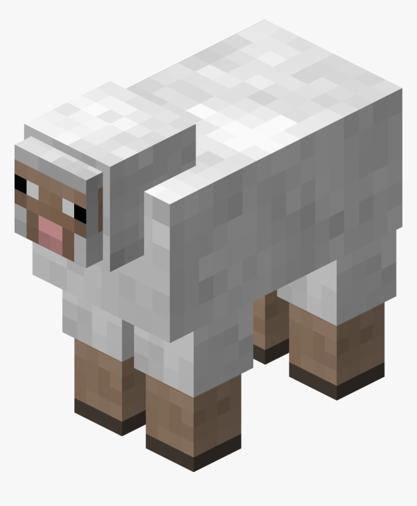 Sheep In Minecraft, HD Png Download