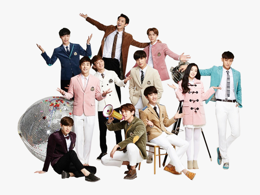 Png Render Exo With Red Velvet Irene For Ivy Club By - Exo Ivy Club Irene, Transparent Png