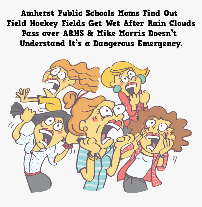 Rich Ferro Handed $28,202 On Top Of $94,200 Base Salary - Cartoon Of Panicking Crowds, HD Png Download