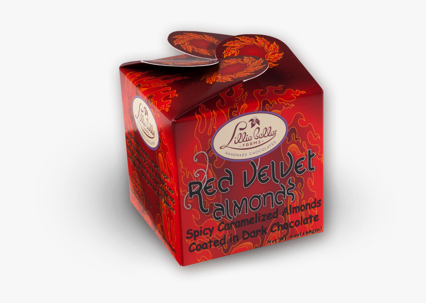 Red Velvet Almonds - Bread, HD Png Download