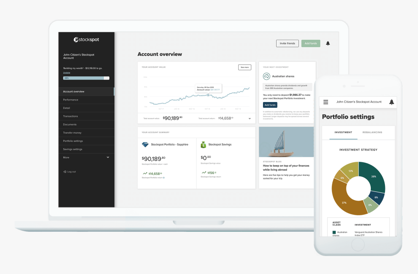 Grow Your Wealth Effortlessly - Investment Portfolio Design, HD Png Download