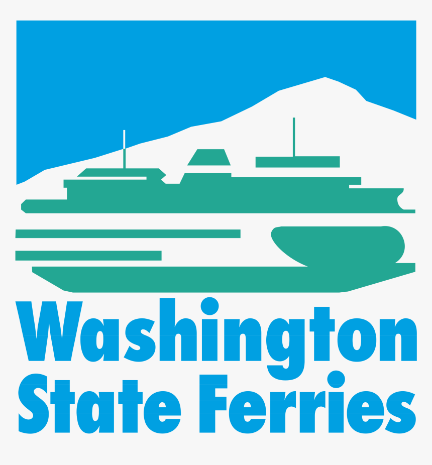 Washington State Ferries Logo Png, Transparent Png