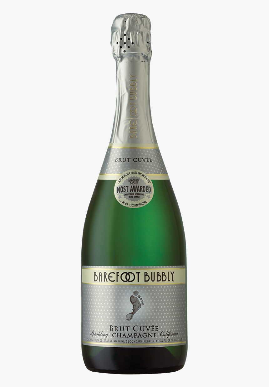 Barefoot Bubbly Brut Cuvee - Barefoot Bubbly Brut Cuvée Champagne, HD Png Download