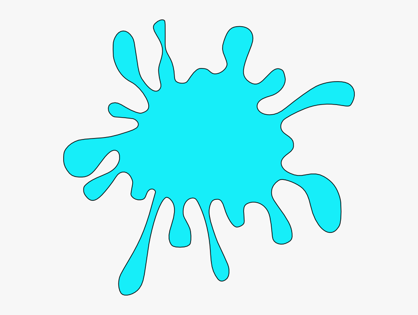 Green Paint Splatter Clipart, HD Png Download