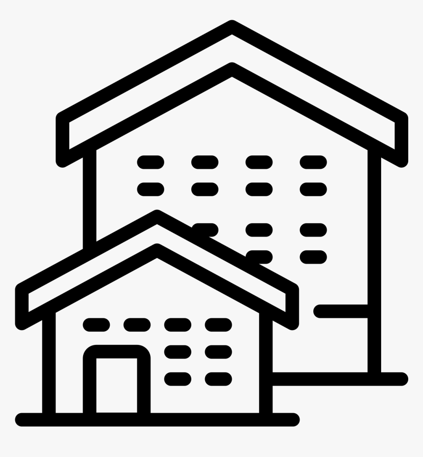 Dog House Outline, HD Png Download