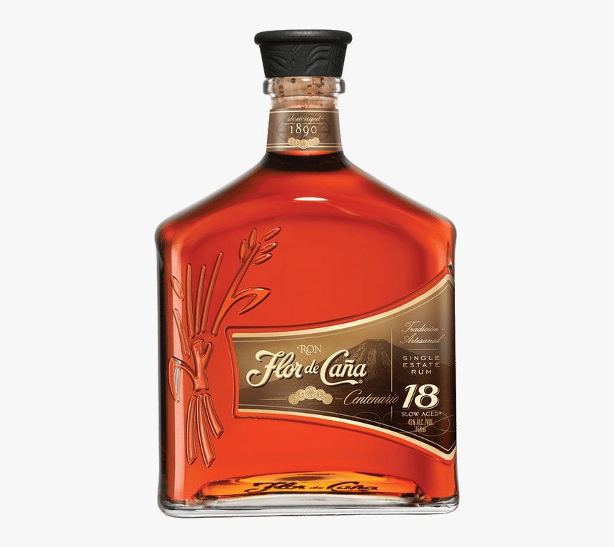 Flor De Cana 18 Yr - Flor De Caña Centenario 18 Year, HD Png Download