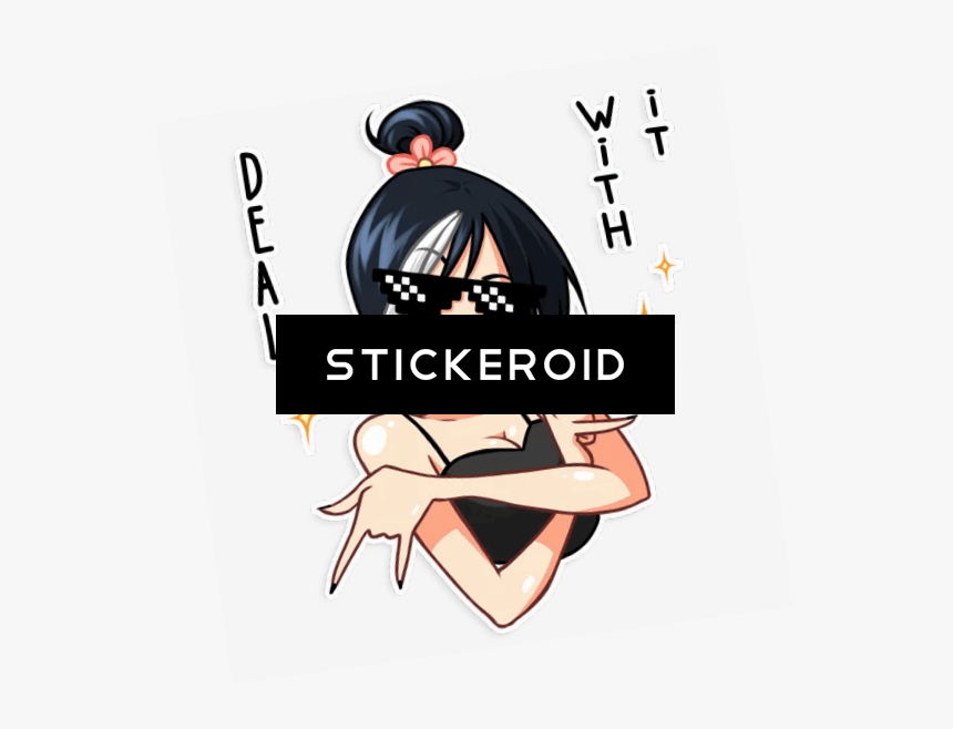 Deal With It - Cartoon, HD Png Download