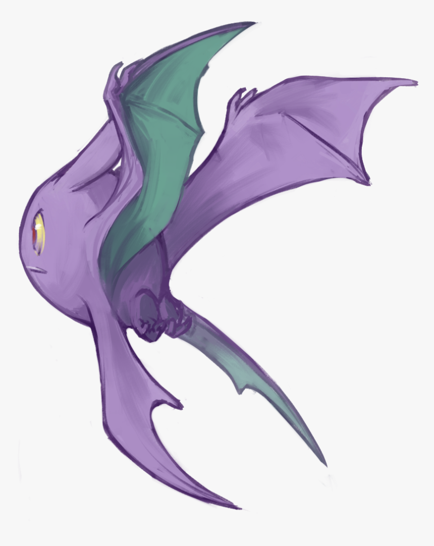 A Lovely Viewer Requested A Crobat In Stream - Cartoon, HD Png Download