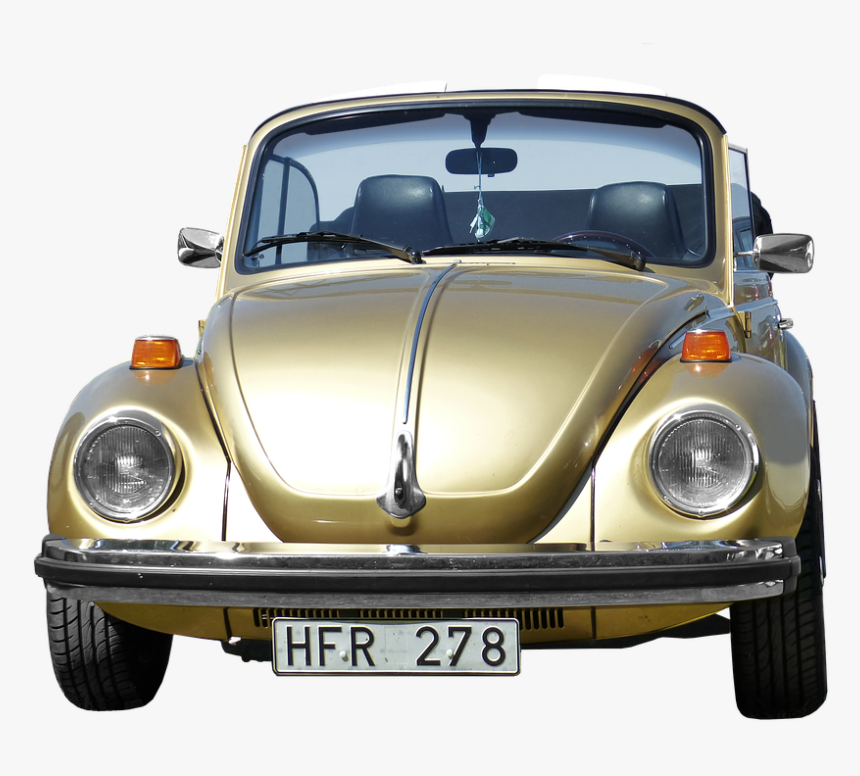 Isolated, Volkswagen, Vw 1300 Ls Cabriolet, From - Vw Beetle 1970 Png, Transparent Png