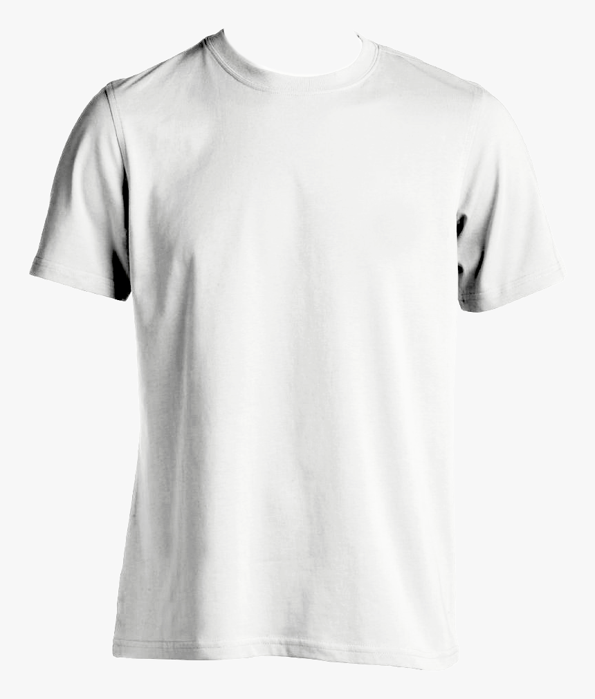 White T Shirt Template Png - Active Shirt, Transparent Png
