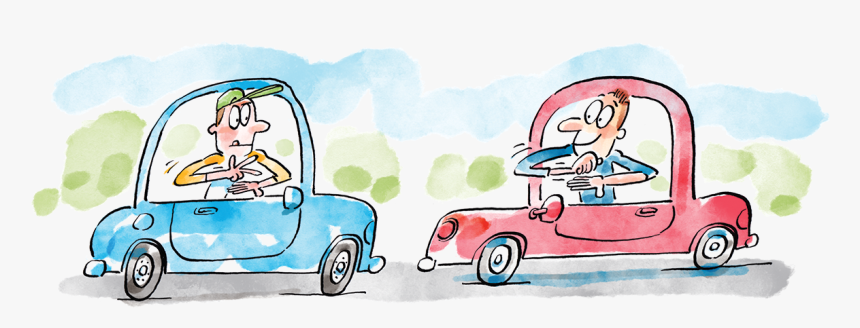 City Car - Cartoon, HD Png Download