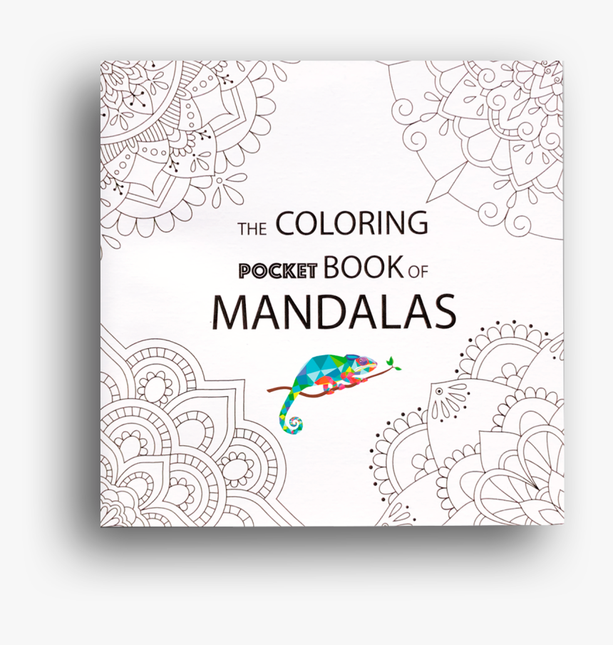 The Coloring Pocket Book Of Mandalas 
 Class - Art Paper, HD Png Download