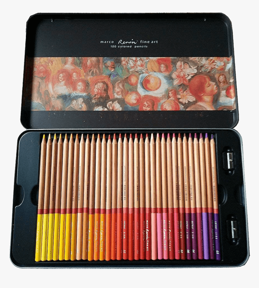 Marco Renoir Pencils - Marco Renoir Colored Pencils 72, HD Png Download