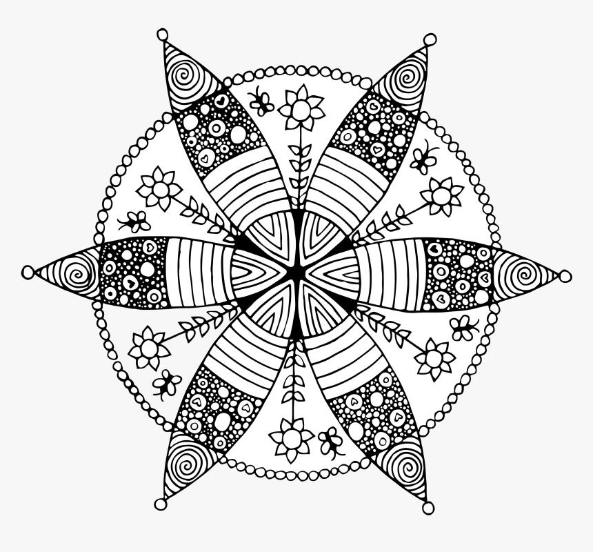 More Mandalas Skillshare Projects - Doodle, HD Png Download