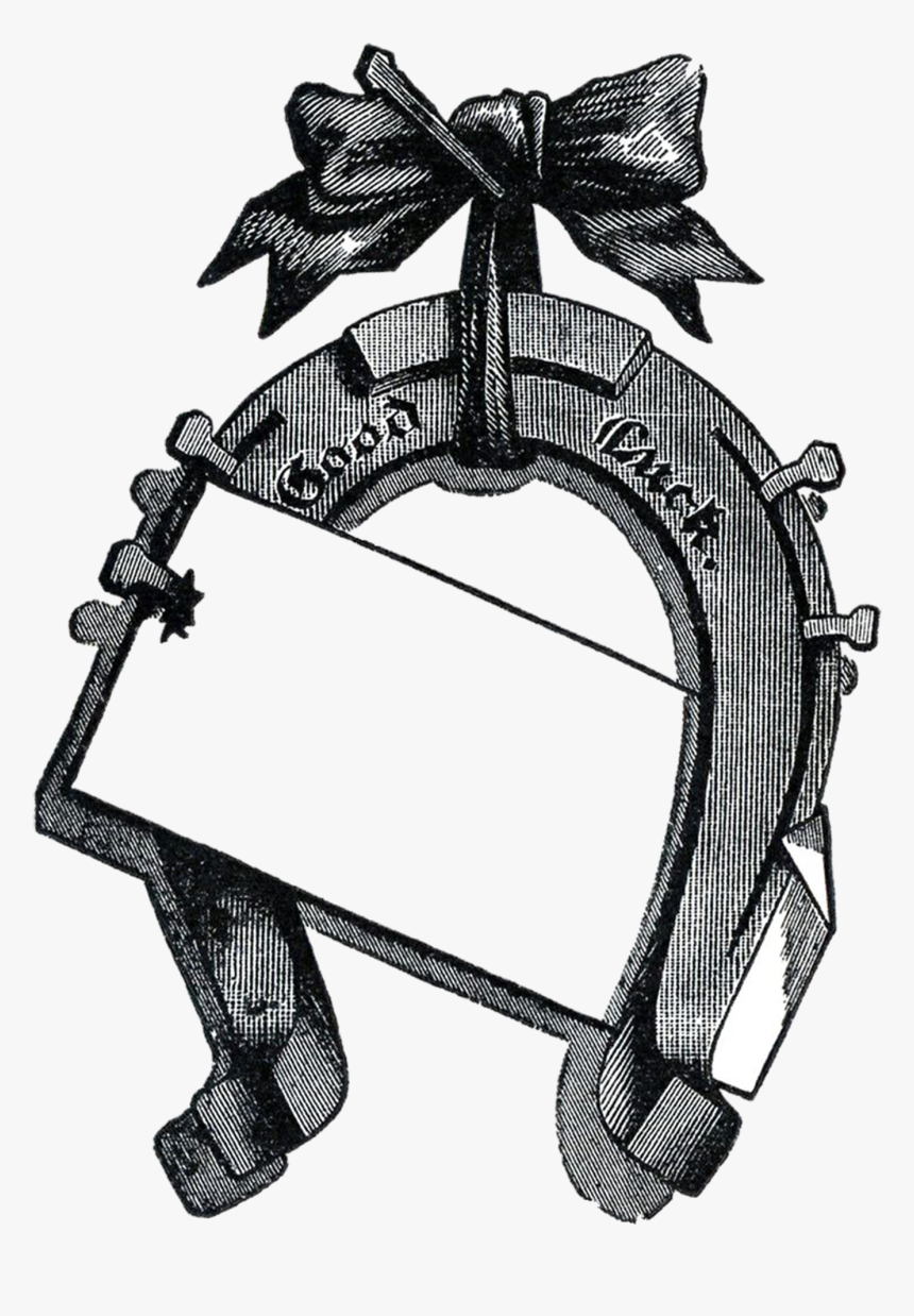Horseshoes Clip Art Vintage, HD Png Download