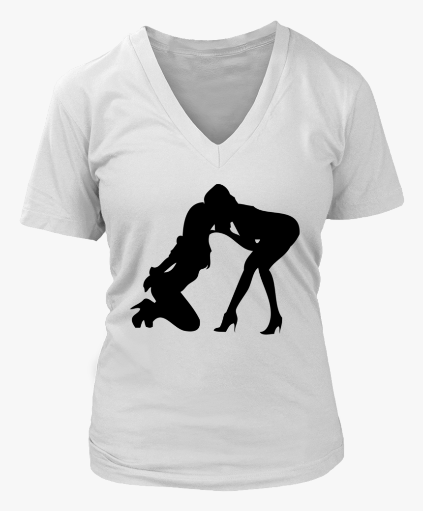 Darr Sexy Silhouette Girl Two Girls T-shirt - 29 January Queen Birthday, HD Png Download