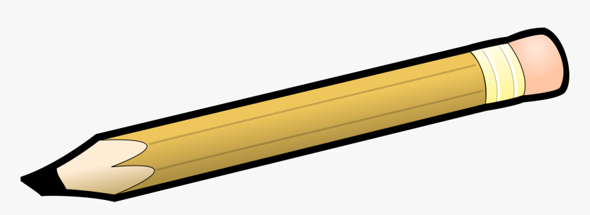 Colored Pencil Paper Art Download - Pencil Pen Clipart, HD Png Download