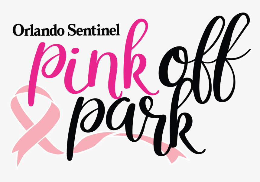 Pink Off Park - Calligraphy, HD Png Download