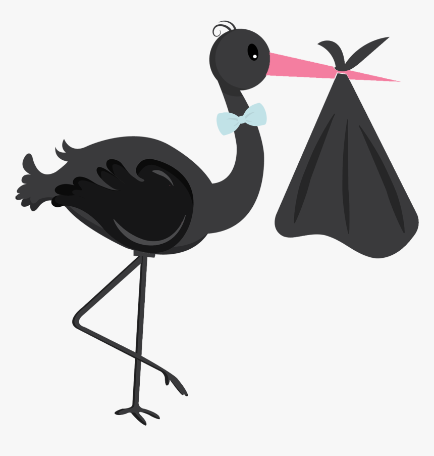 Transparent Stork Png - Flightless Bird, Png Download