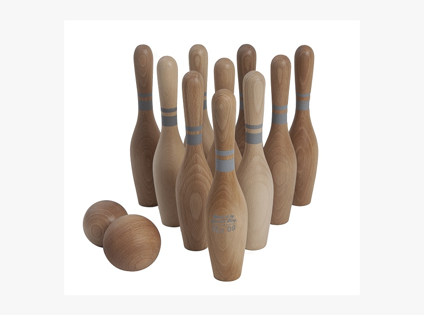 Wooden Story Bowling Set, HD Png Download
