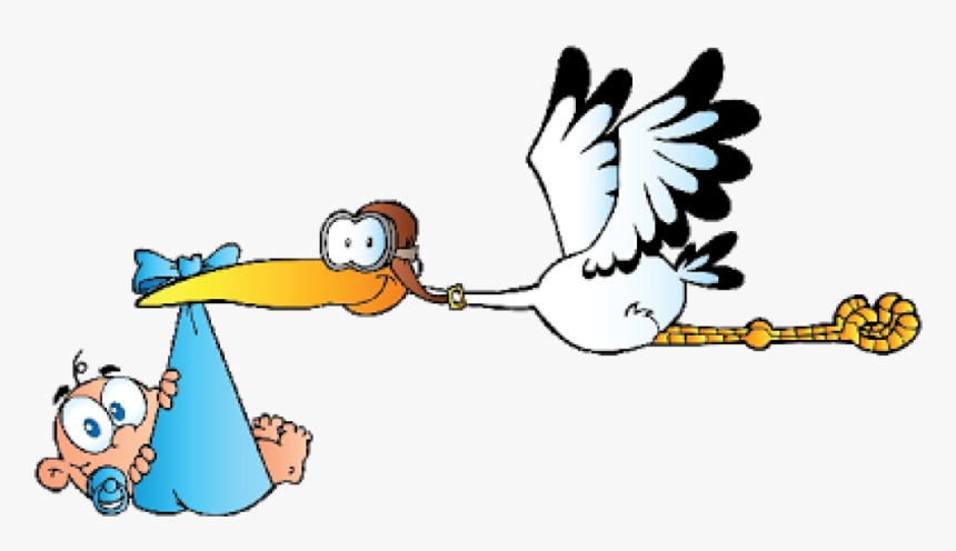 Transparent Free Clipart Babies - Clipart Stork, HD Png Download