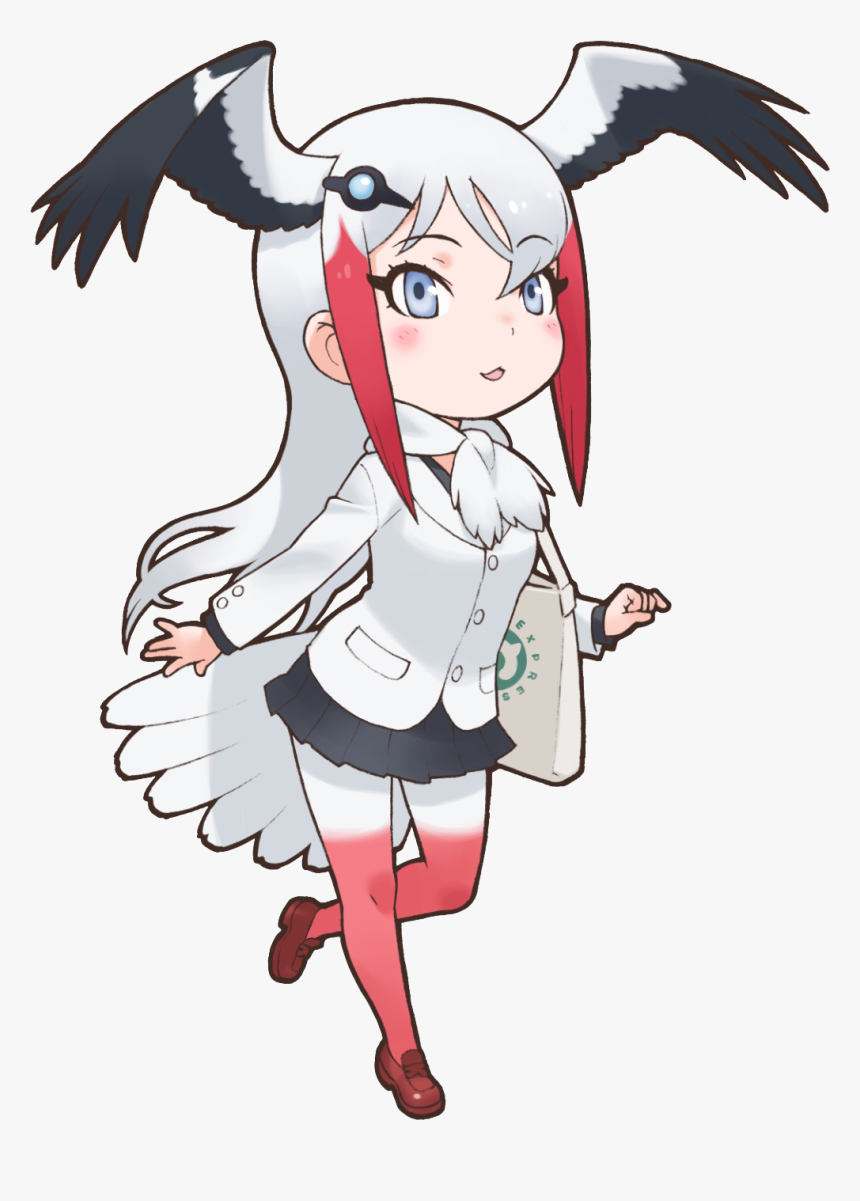 White Storkoriginal - White Stork Kemono Friends, HD Png Download