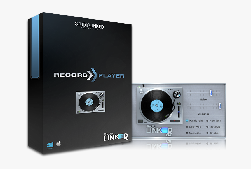 Studiolinked Vst Record Player Fx Plugin, HD Png Download