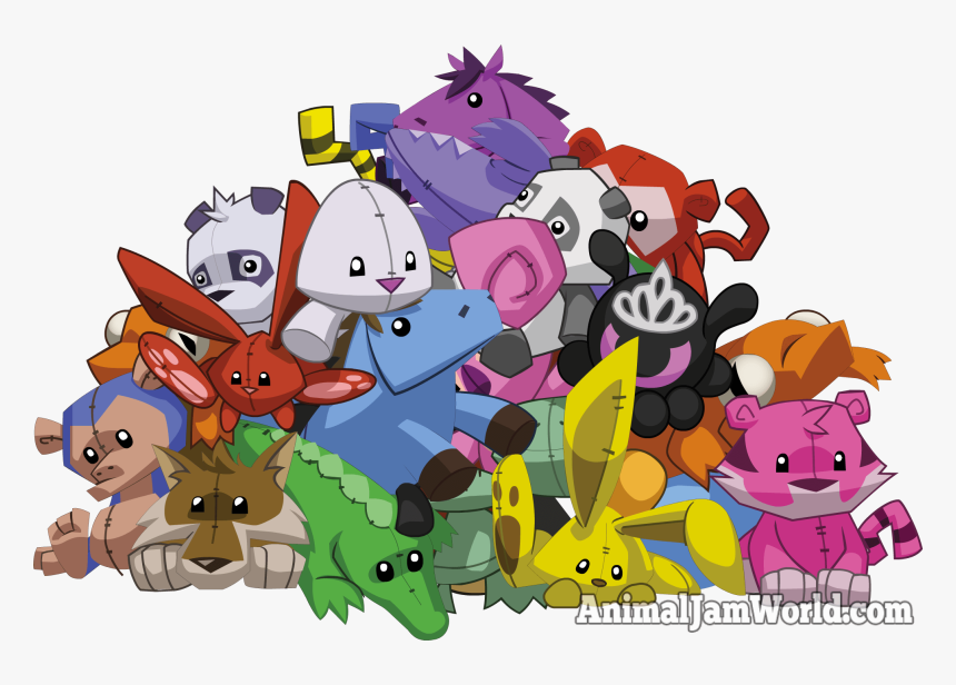 Animal Jam Plushies Png, Transparent Png