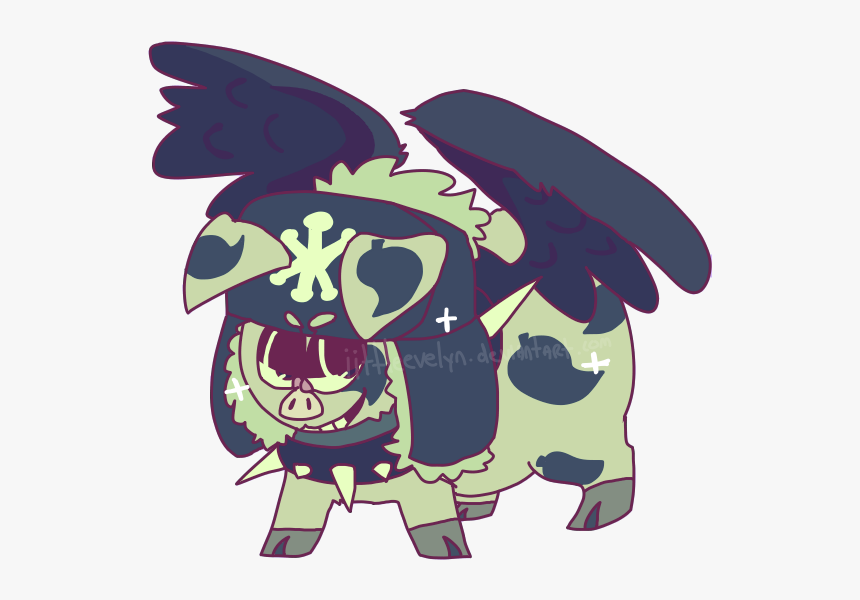 Animal Jam Pig By Iittleevelyn - Animal Jam Pig Looks, HD Png Download