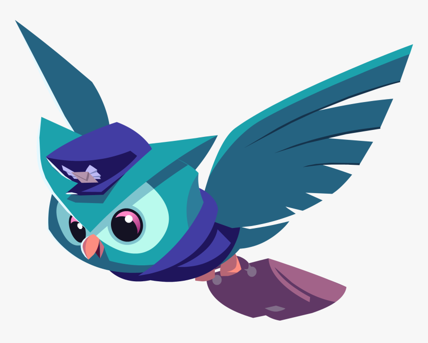 Owl Carrying Bag - Animal Jam Owls Flying, HD Png Download
