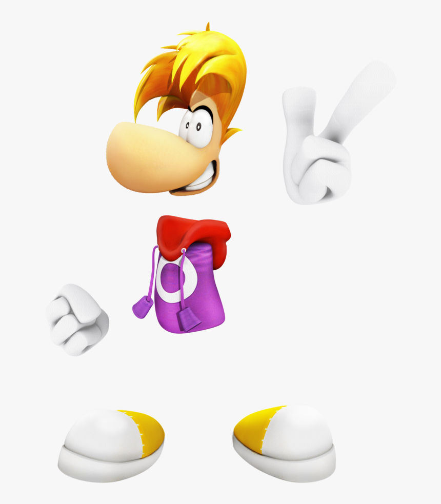 Cartoon - Super Smash Bros Ultimate Rayman Png, Transparent Png