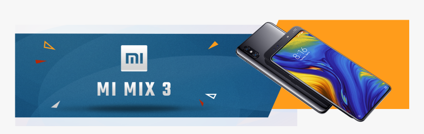Xiaomi Mi Mix 3 Smartphone At Pb Tech - Smartphone, HD Png Download