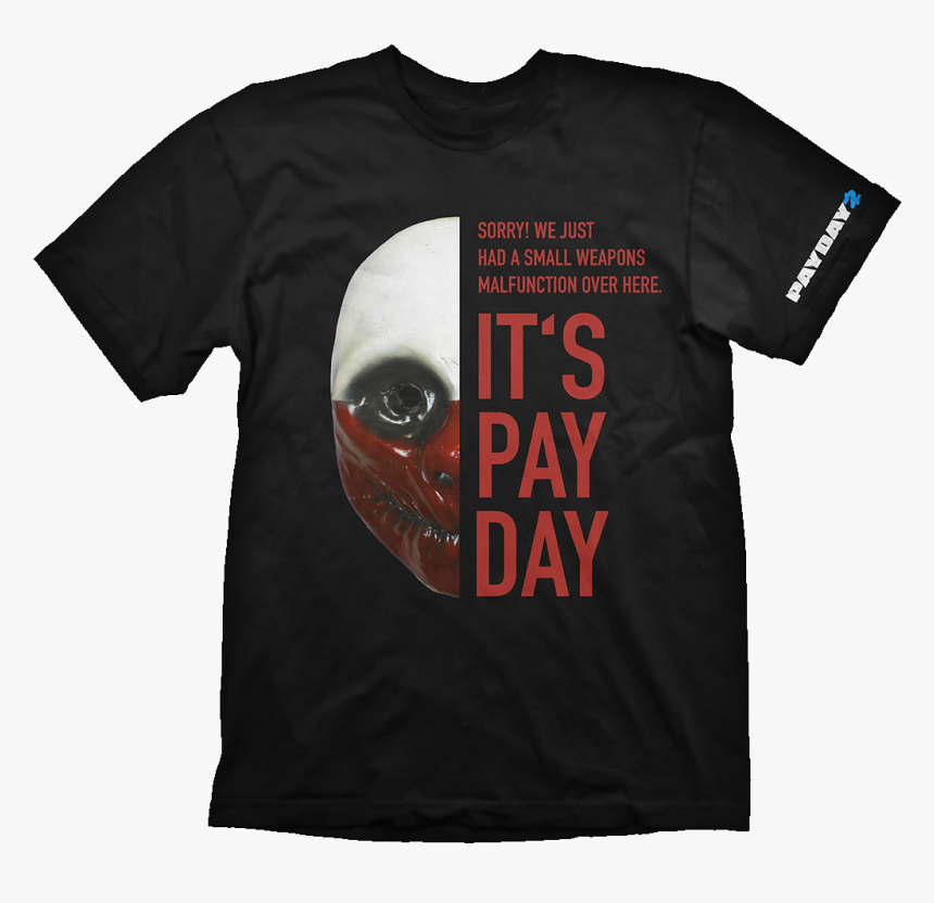 Payday 2 T-shirt Wolf Mask - Kizz T Shirt, HD Png Download