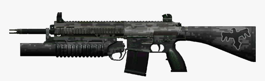 Little Friend 7.62 Rifle Payday 2, HD Png Download