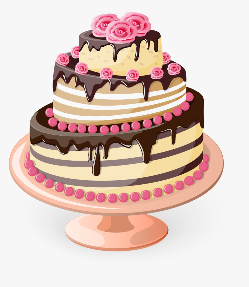 Birthday Cupcake Bakery Wedding Christmas Transprent - Happy Birthday Cake Png, Transparent Png