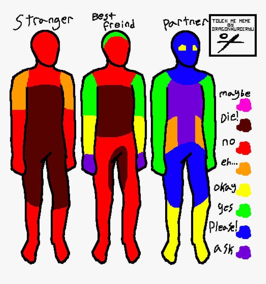 Touch Me Challenge Art - Touch Me Challenge, HD Png Download