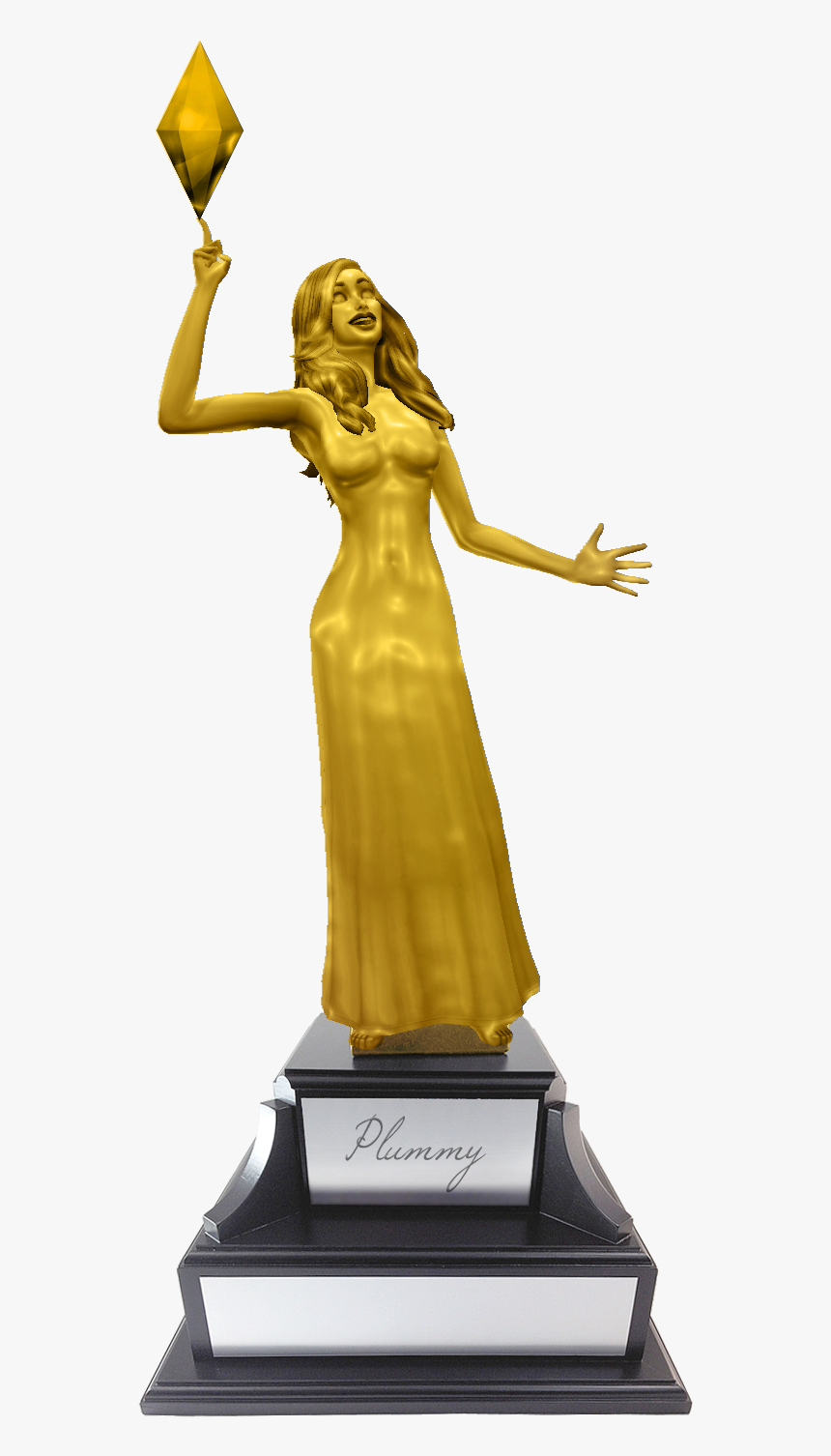 Sims 4 Plumbob Statue, HD Png Download