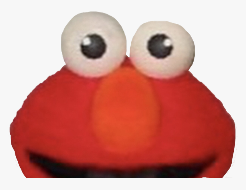 #elmo #kermit #sesamestreet #red #creepy #scary #mentallyunstable - Stuffed Toy, HD Png Download