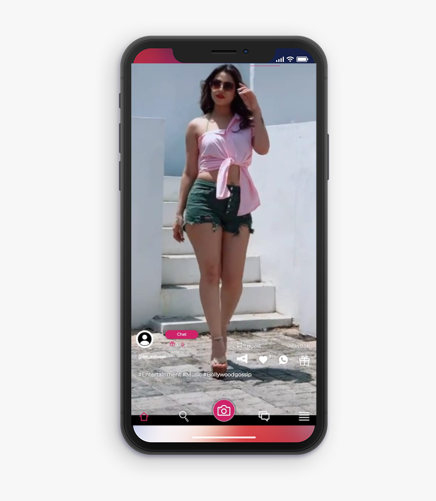 Phone - Girl, HD Png Download