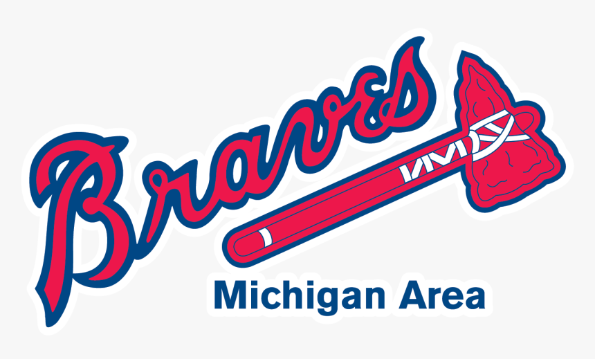 Michigan Area Braves Baseball - Calligraphy, HD Png Download