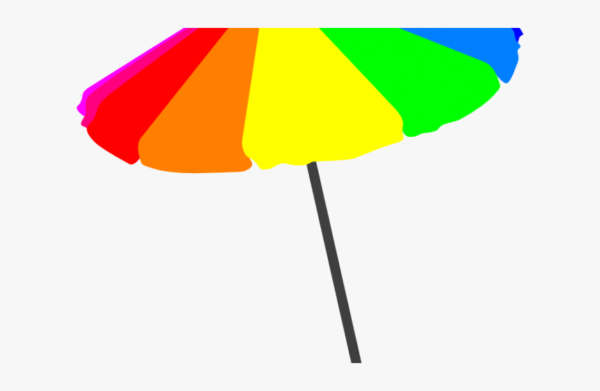 Transparent Umbrella Clipart Png - Beach Umbrella Vector Png, Png Download