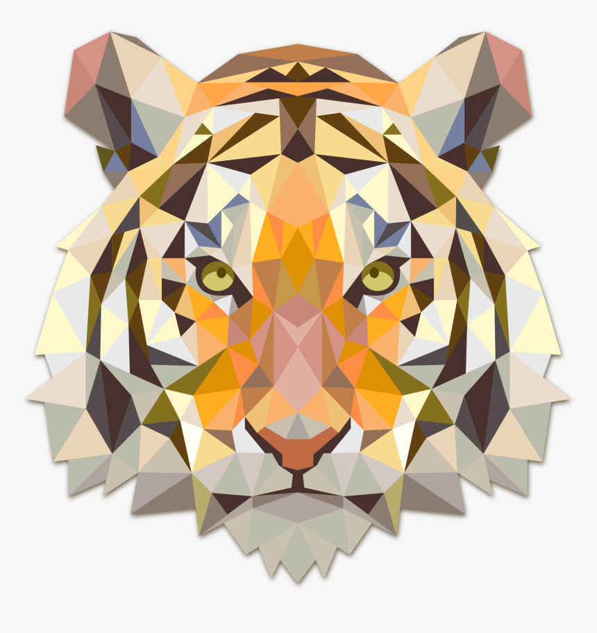 Tiger Clipart Transparent Background - Cartoon Transparent Background Transparent Tigers, HD Png Download